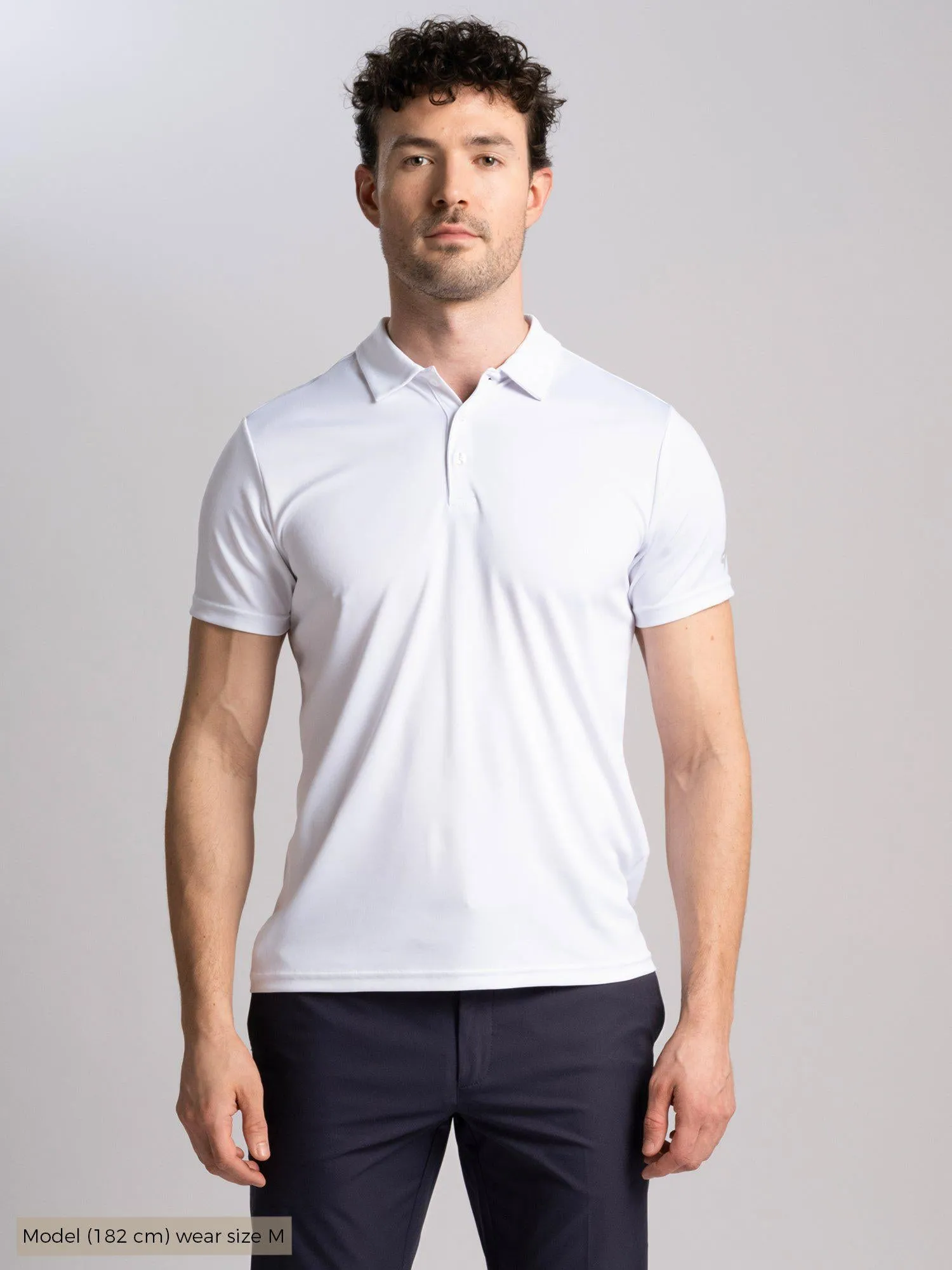 M COLLIN POLOSHIRT White sold by Cross Sportswear
