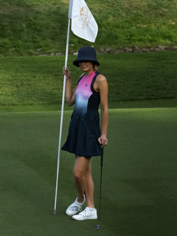 W GRACE DRESS Navy sold by Cross Sportswear