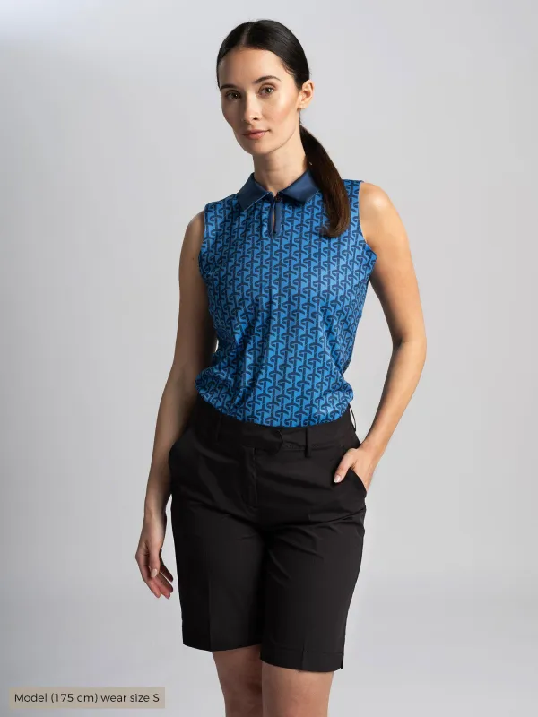 W AZAHARA POLOSHIRT Campanula made by Cross Sportswear