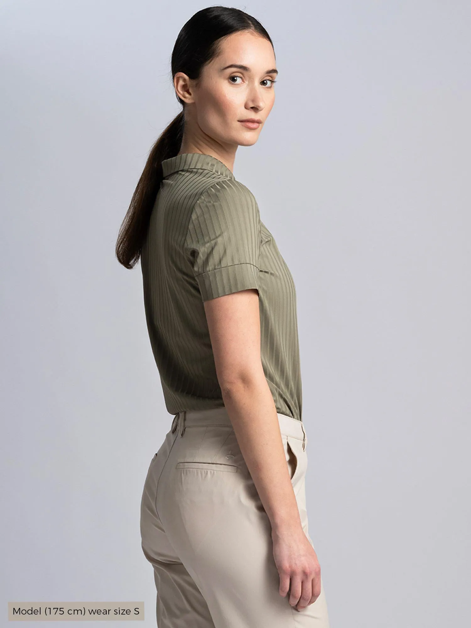 W ALEXA POLOSHIRT Four Leaf Clover sold by Cross Sportswear product image thumbnail 3
