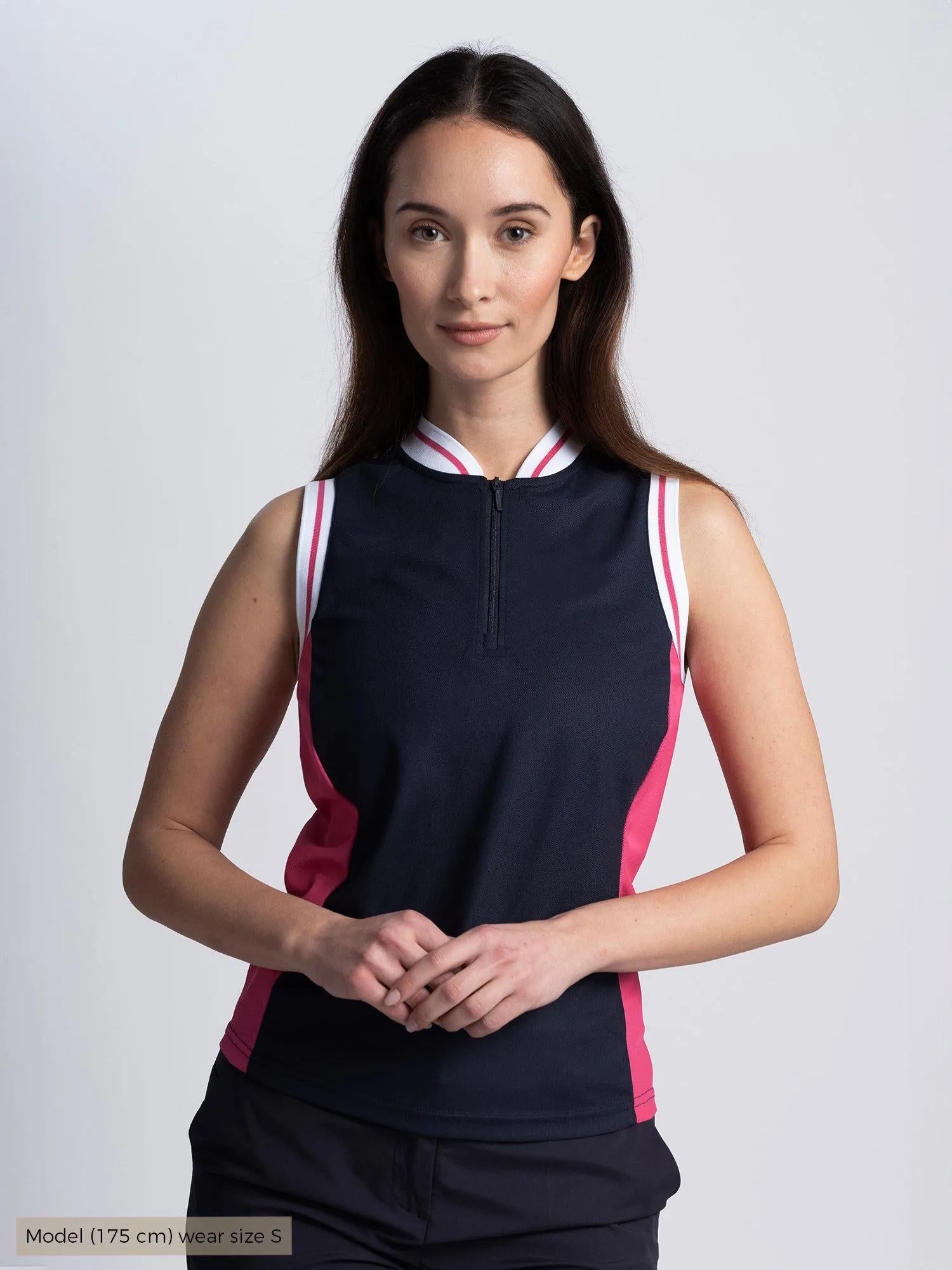 W ALLY POLOSHIRT Navy sold by Cross Sportswear