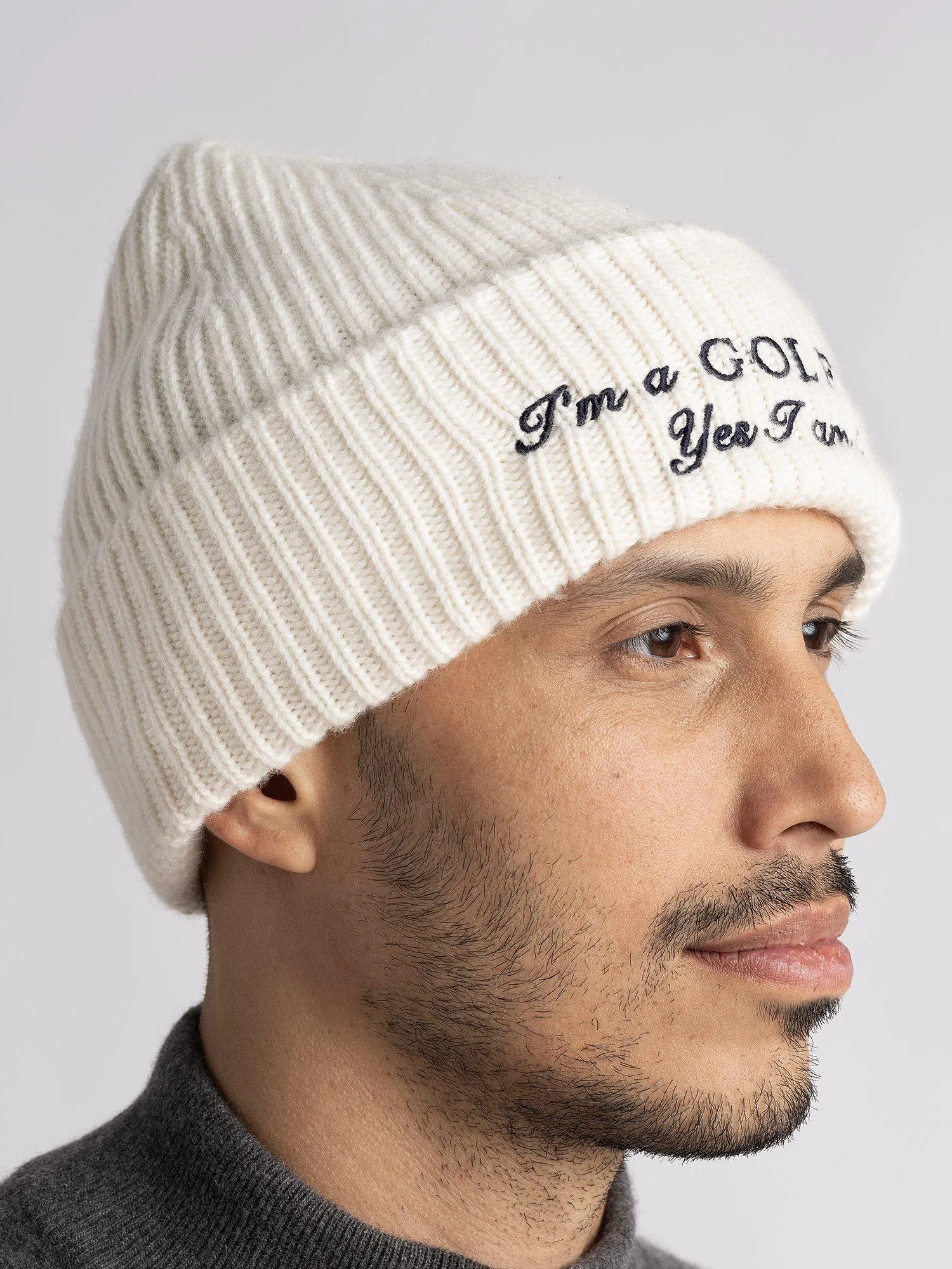 SVEG BEANIE Vanilla White sold by Cross Sportswear