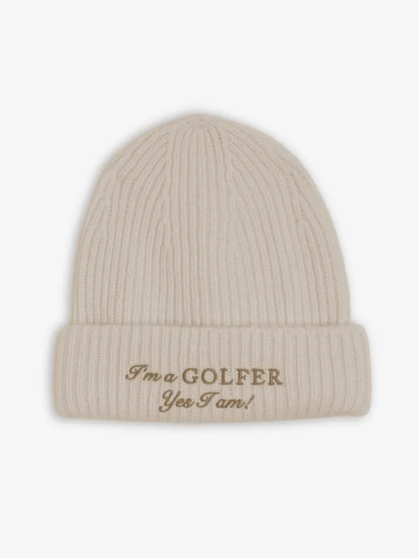 SVEG BEANIE Off White sold by Cross Sportswear