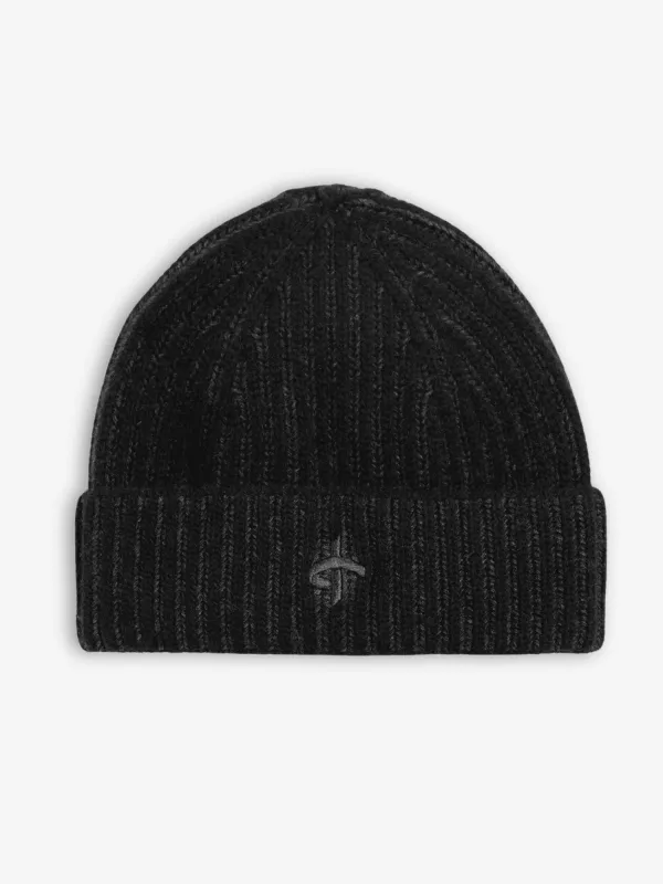 HEDE BEANIE Black sold by Cross Sportswear