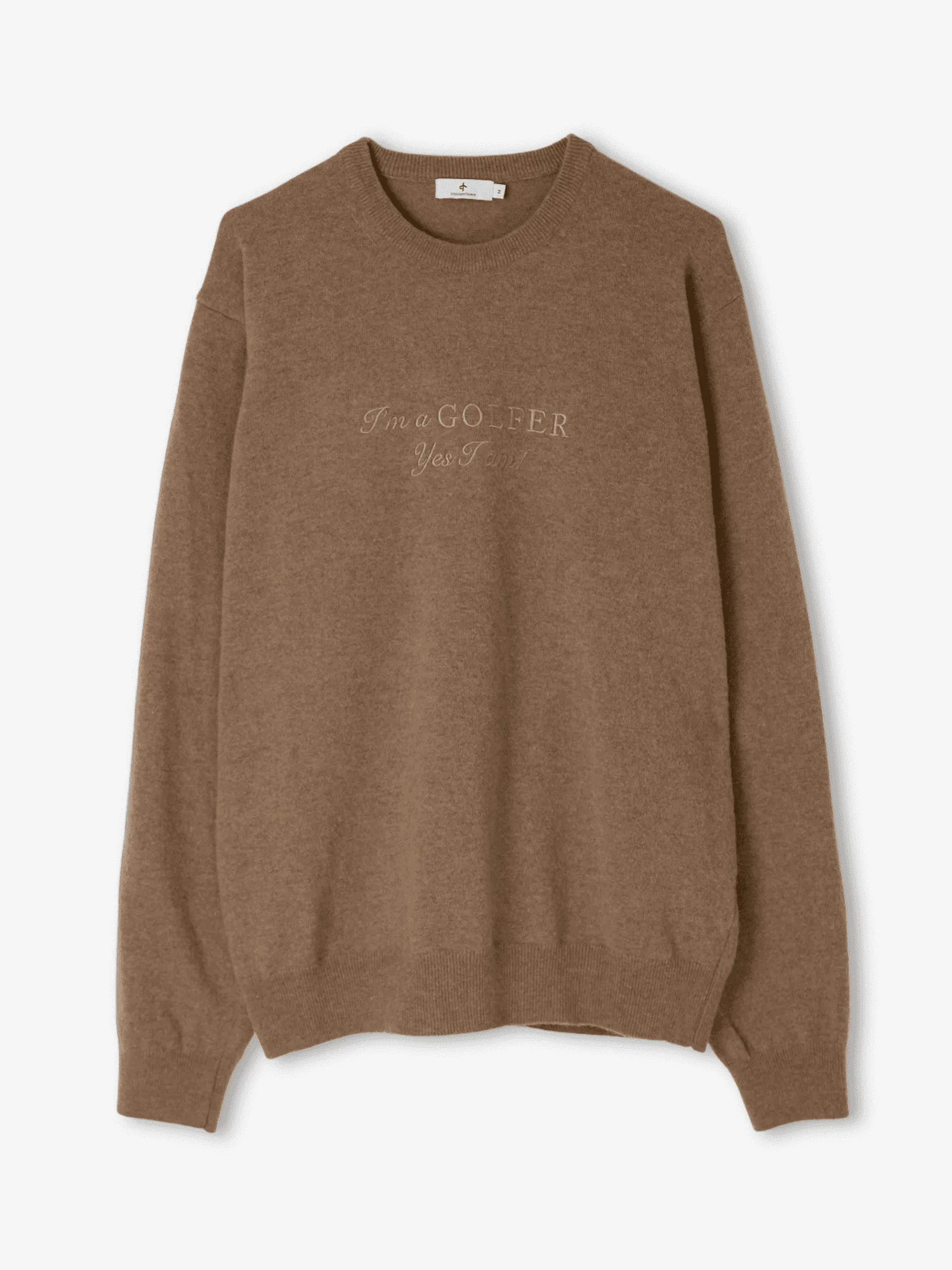 Greg IGY1 Crew neck Menswear Deep Sand sold by Cross Sportswear product image thumbnail 4