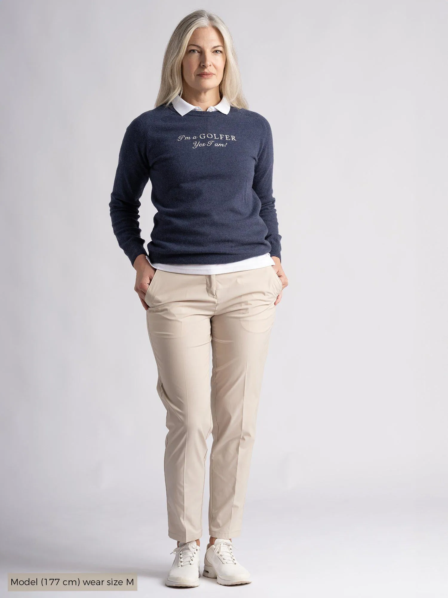 Gillian IGY1 Crew neck Womanswear True Navy sold by Cross Sportswear product image thumbnail 5
