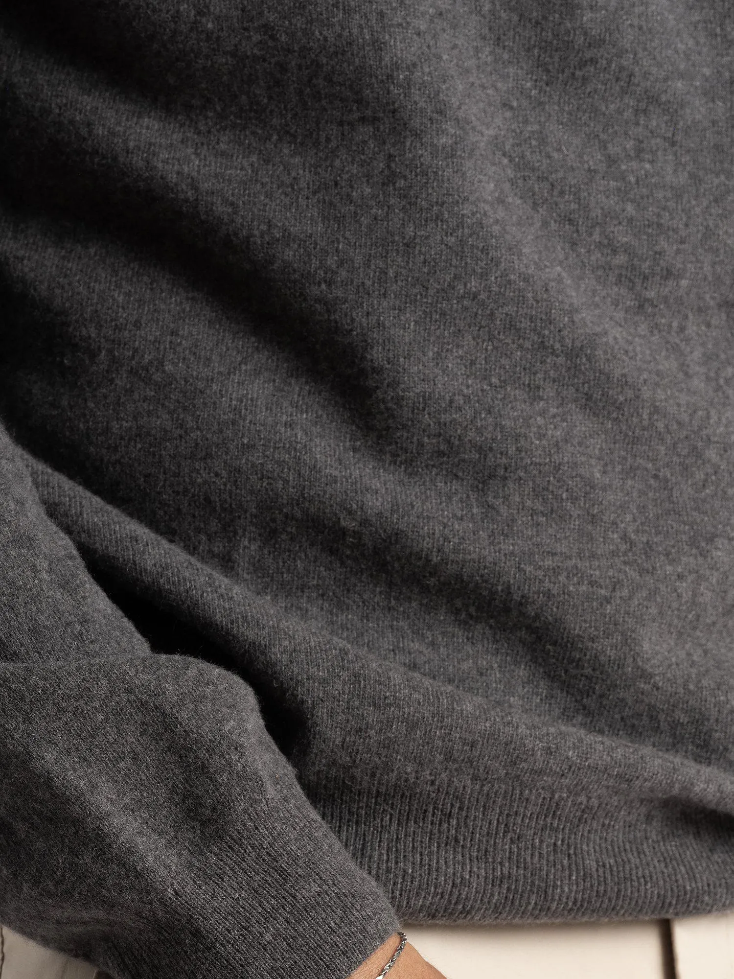 Gordon IGY2 1/2 Zip Menswear Deep Grey Melange sold by Cross Sportswear product image thumbnail 4