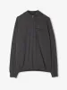 Gordon IGY2 1/2 Zip Menswear Deep Grey Melange sold by Cross Sportswear