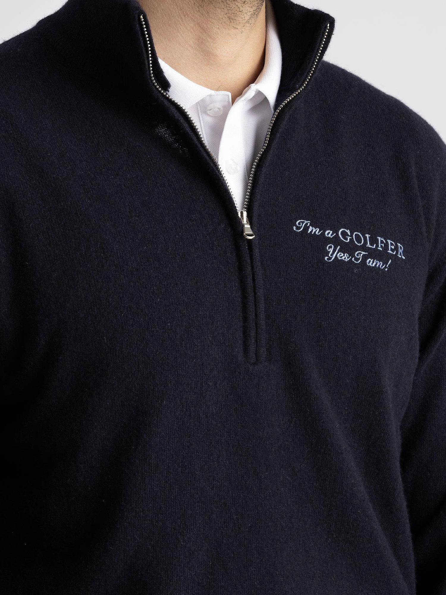 Gordon IGY2 1/2 Zip Menswear Navy sold by Cross Sportswear product image thumbnail 2