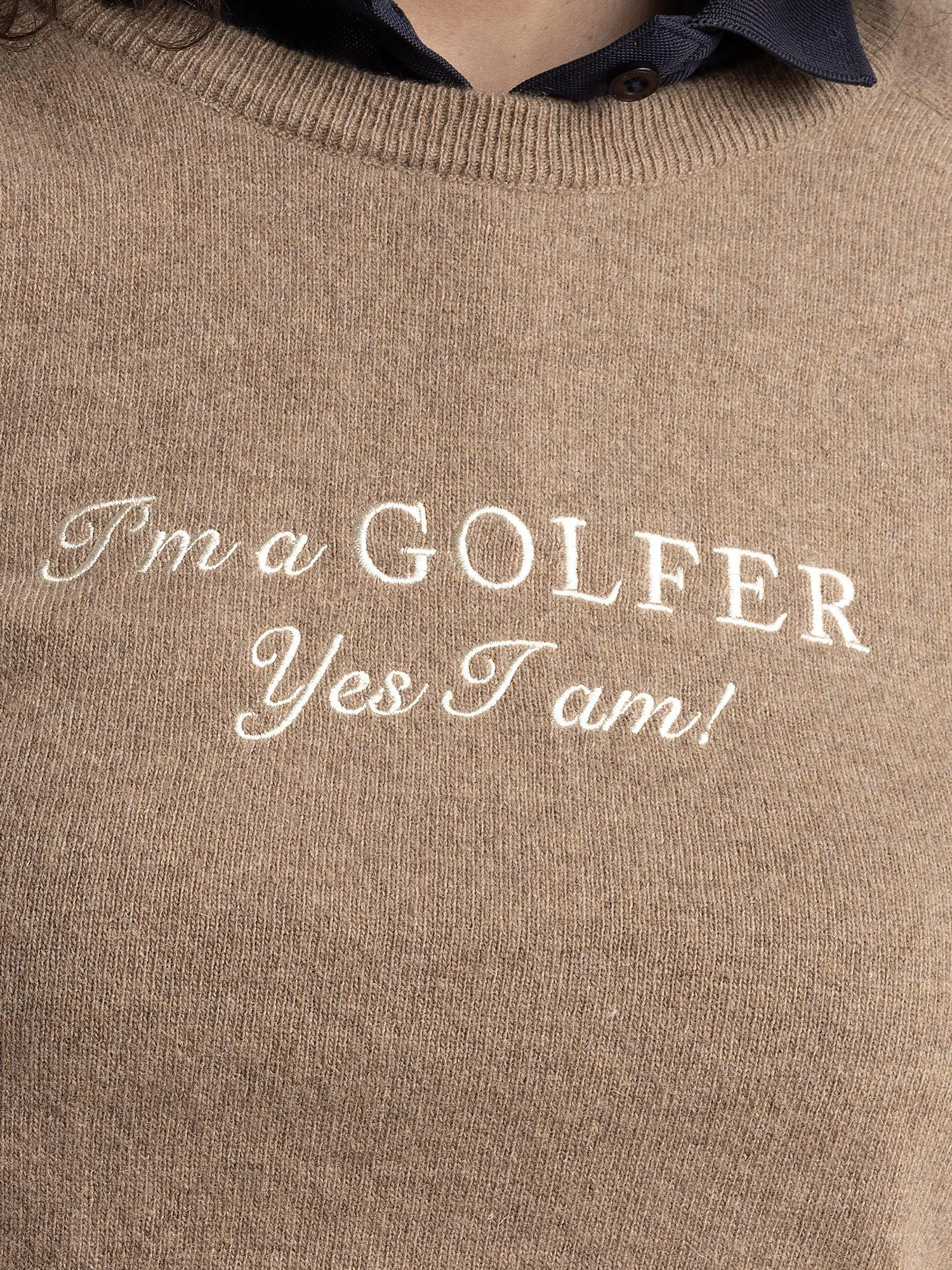 Gillian IGY1 Crew neck Womanswear Deep Sand sold by Cross Sportswear product image thumbnail 2