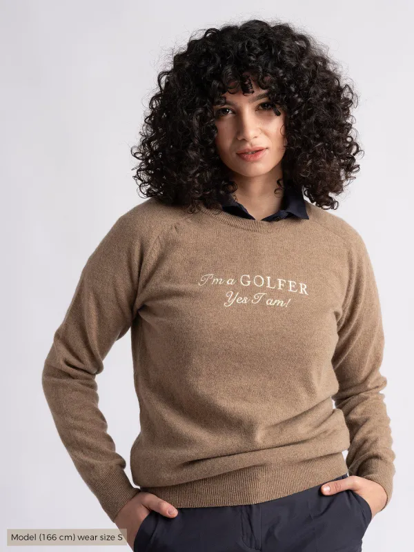 Gillian IGY1 Crew neck Womanswear Deep Sand sold by Cross Sportswear