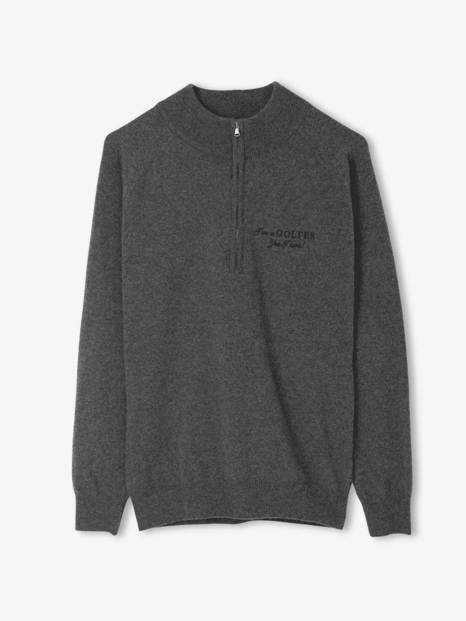 Greta IGY2 1/2 Zip Womenswear Deep Grey Melange sold by Cross Sportswear product image thumbnail 4