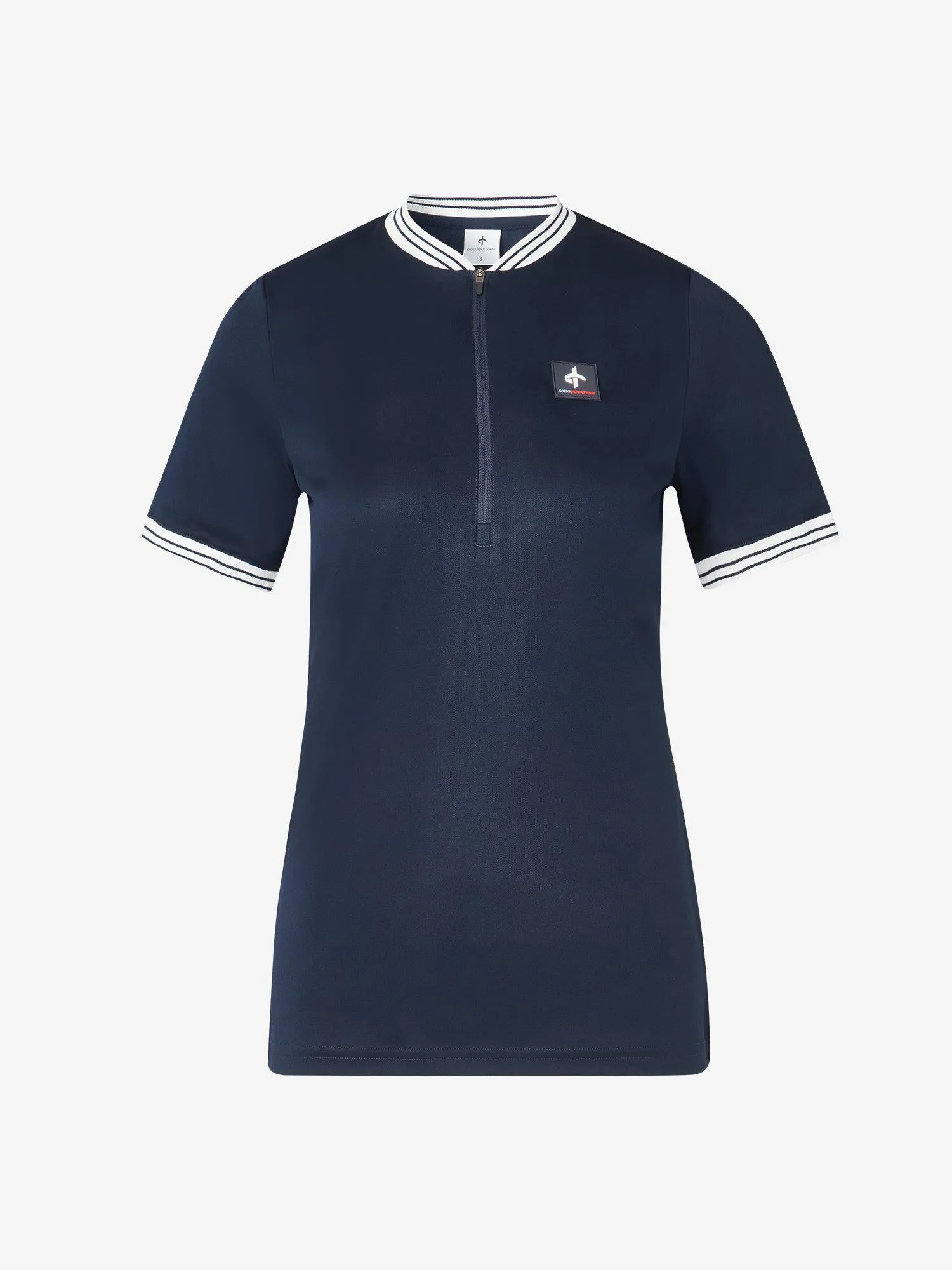 W NOSTALGIA POLO SS Navy sold by Cross Sportswear product image thumbnail 3