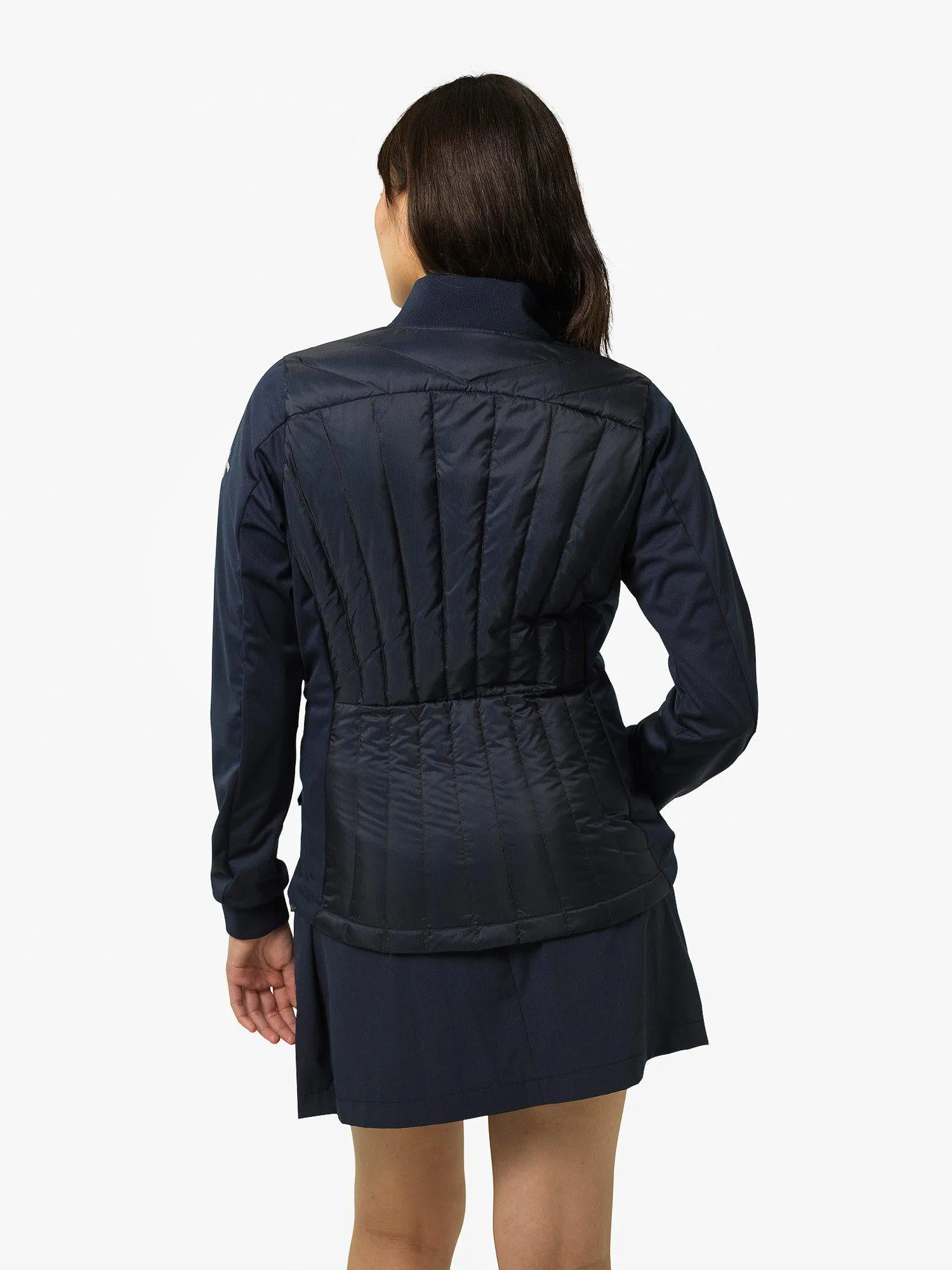 W HYBRID JACKET Navy sold by Cross Sportswear product image thumbnail 3