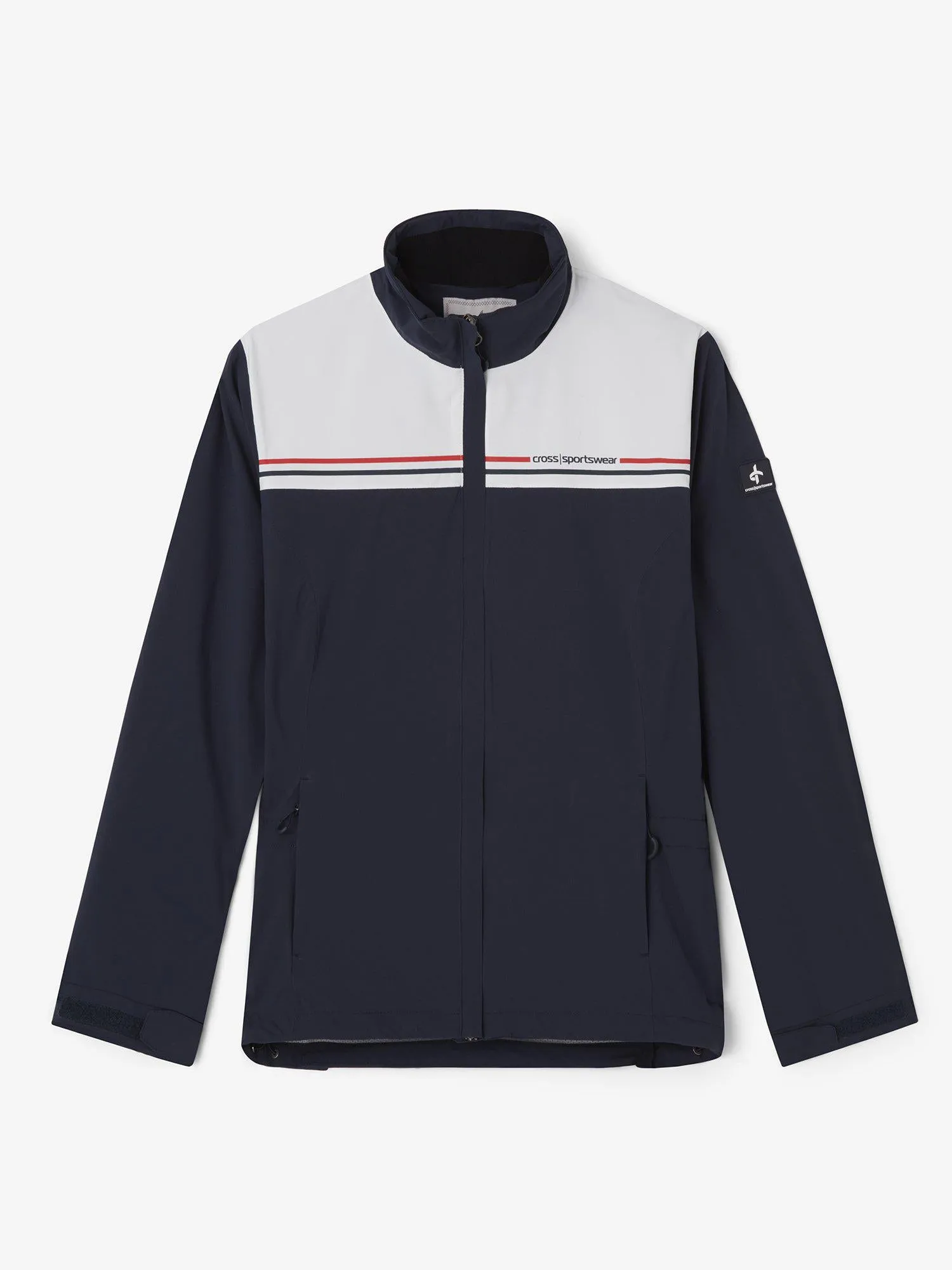 W CLOUD JACKET Navy sold by Cross Sportswear