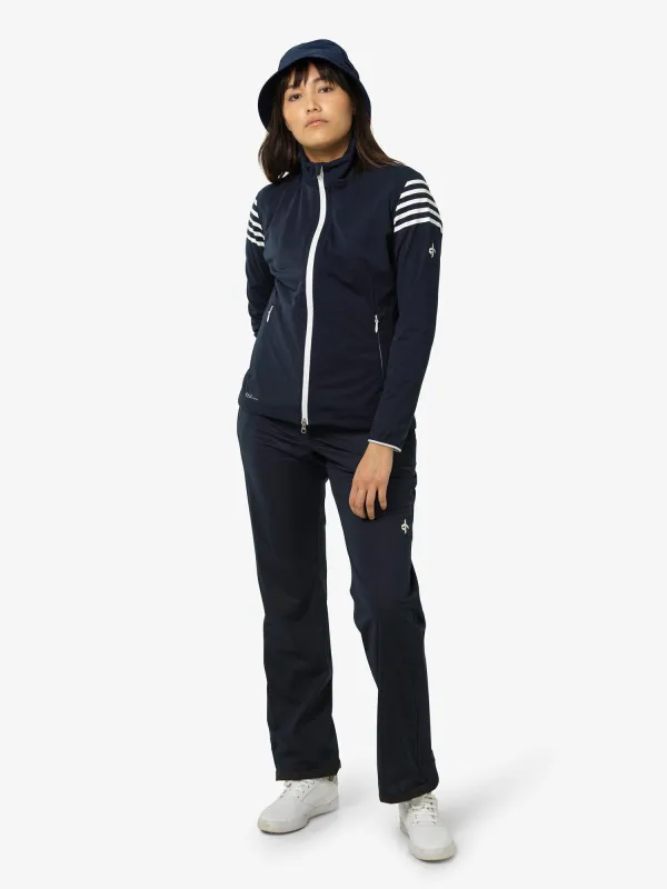 W HURRICANE JACKET Navy sold by Cross Sportswear