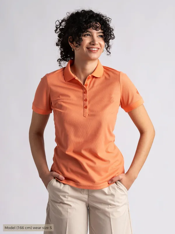 W AMY POLOSHIRT Blush Beauty sold by Cross Sportswear