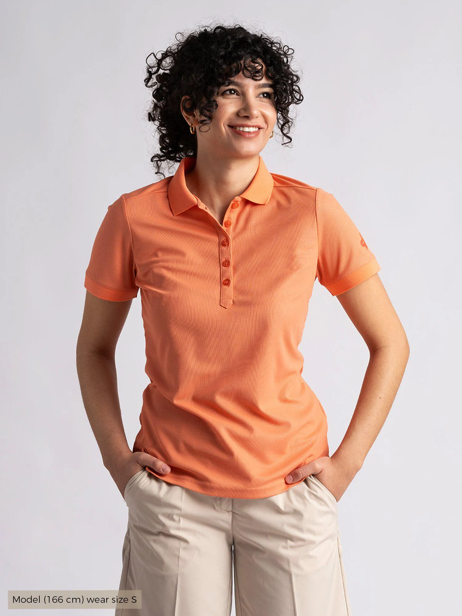 W AMY POLOSHIRT Blush Beauty sold by Cross Sportswear