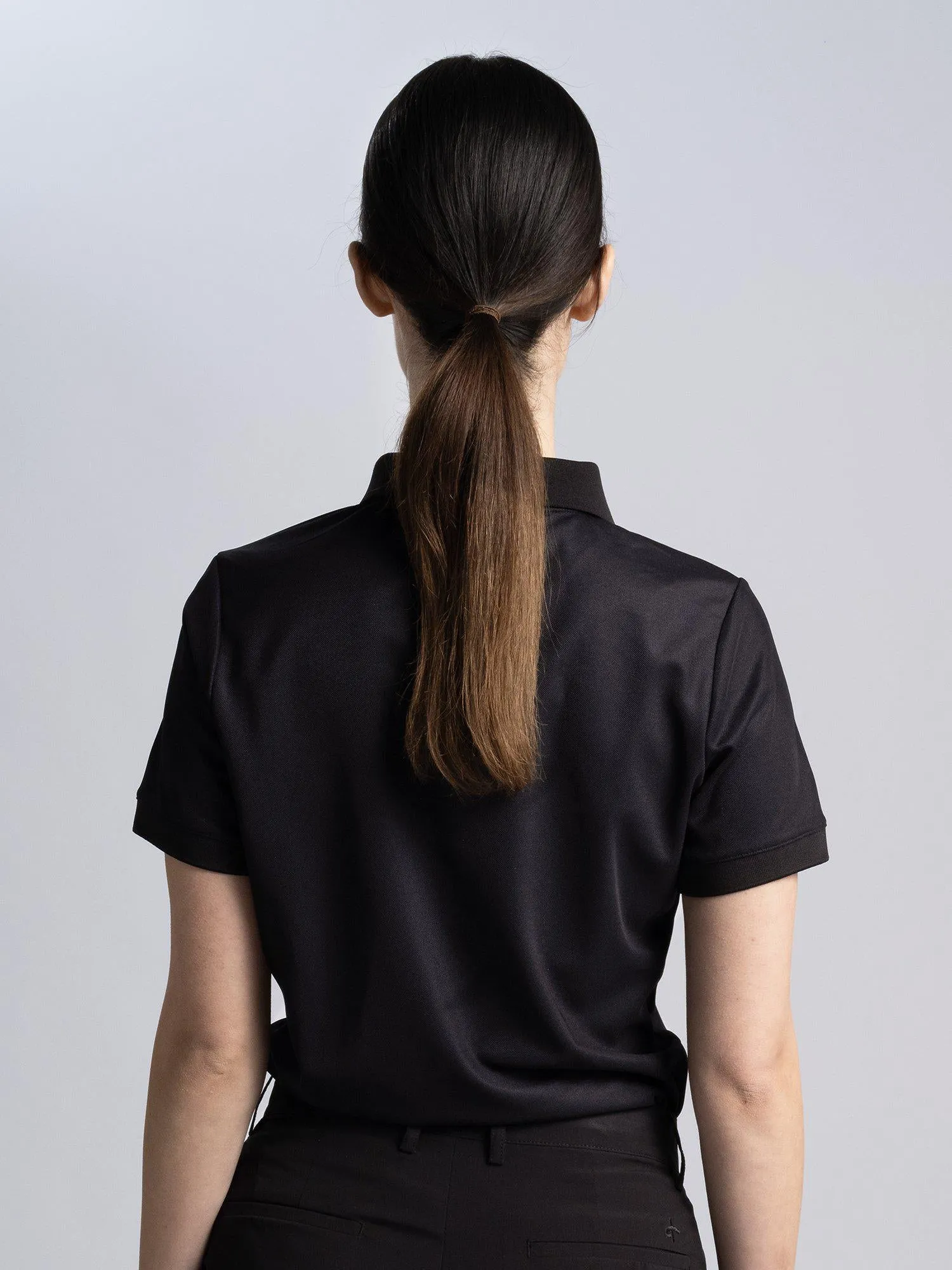 W AMY POLOSHIRT Black sold by Cross Sportswear product image thumbnail 2