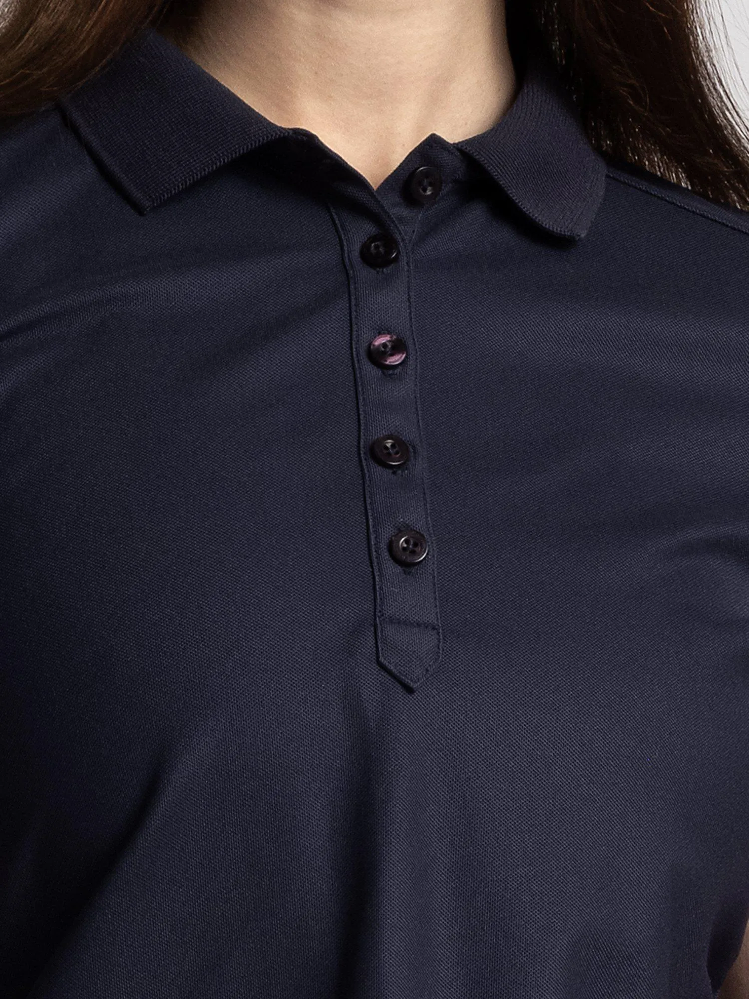 W AMY POLOSHIRT Navy sold by Cross Sportswear product image thumbnail 4