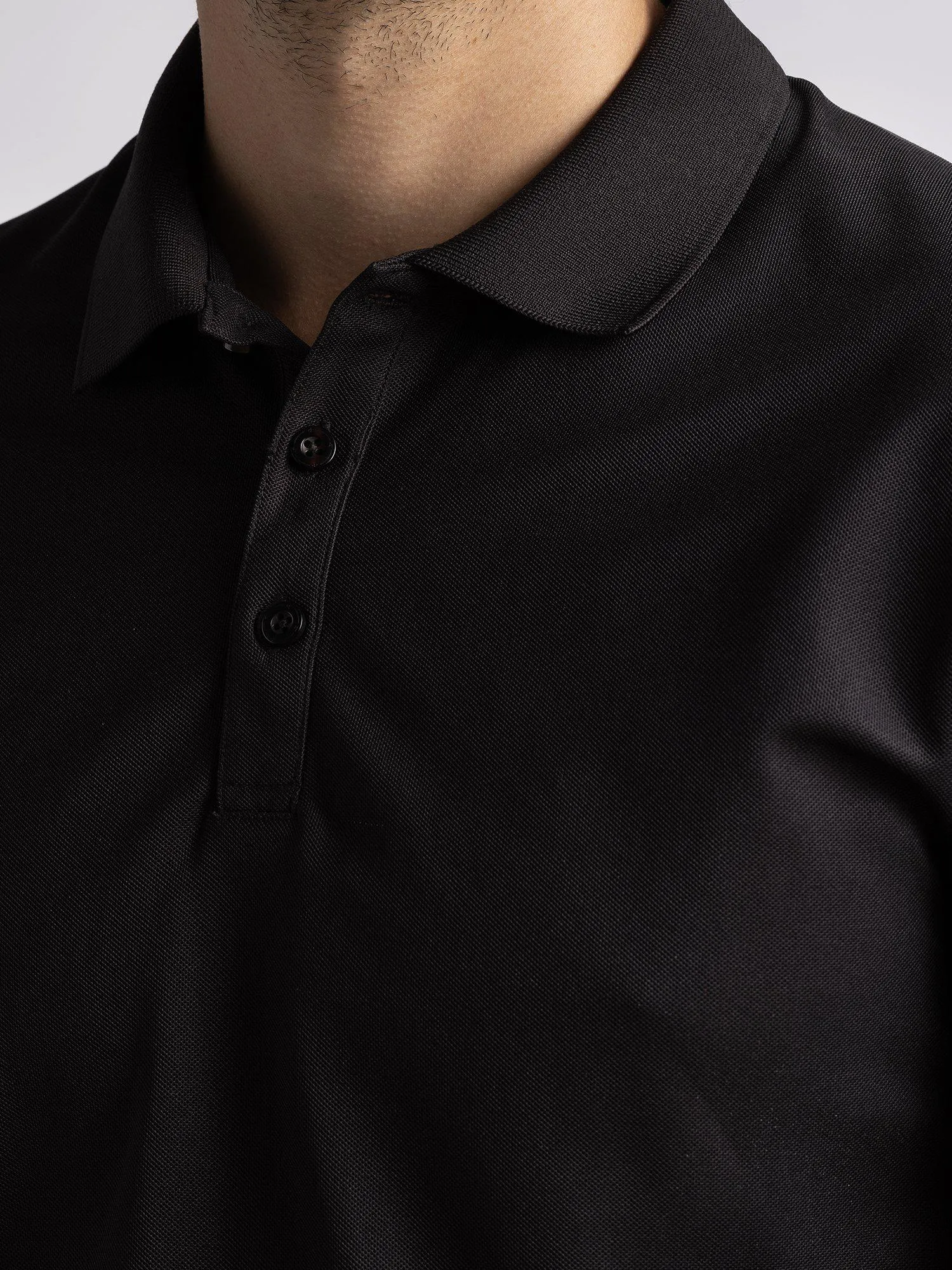 M BRIAN POLOSHIRT Black sold by Cross Sportswear product image thumbnail 2