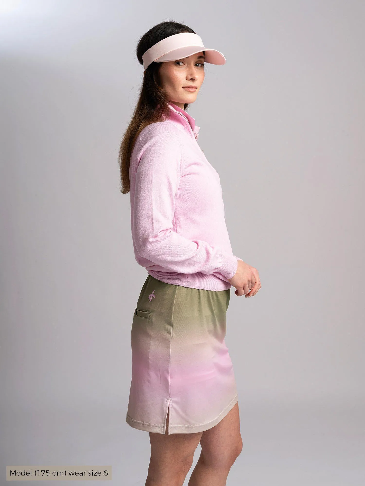 W GRETA 1/2 ZIP Lilac Sachet sold by Cross Sportswear product image thumbnail 2