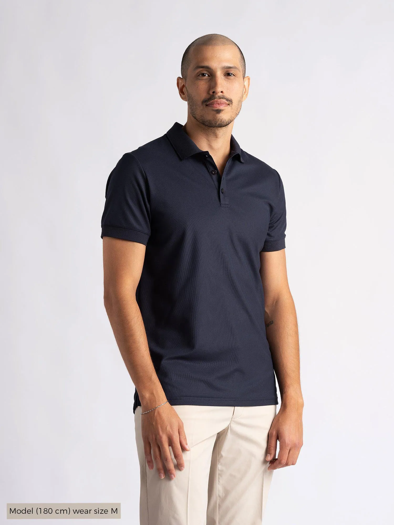 M BRIAN POLOSHIRT Navy sold by Cross Sportswear product image thumbnail 2