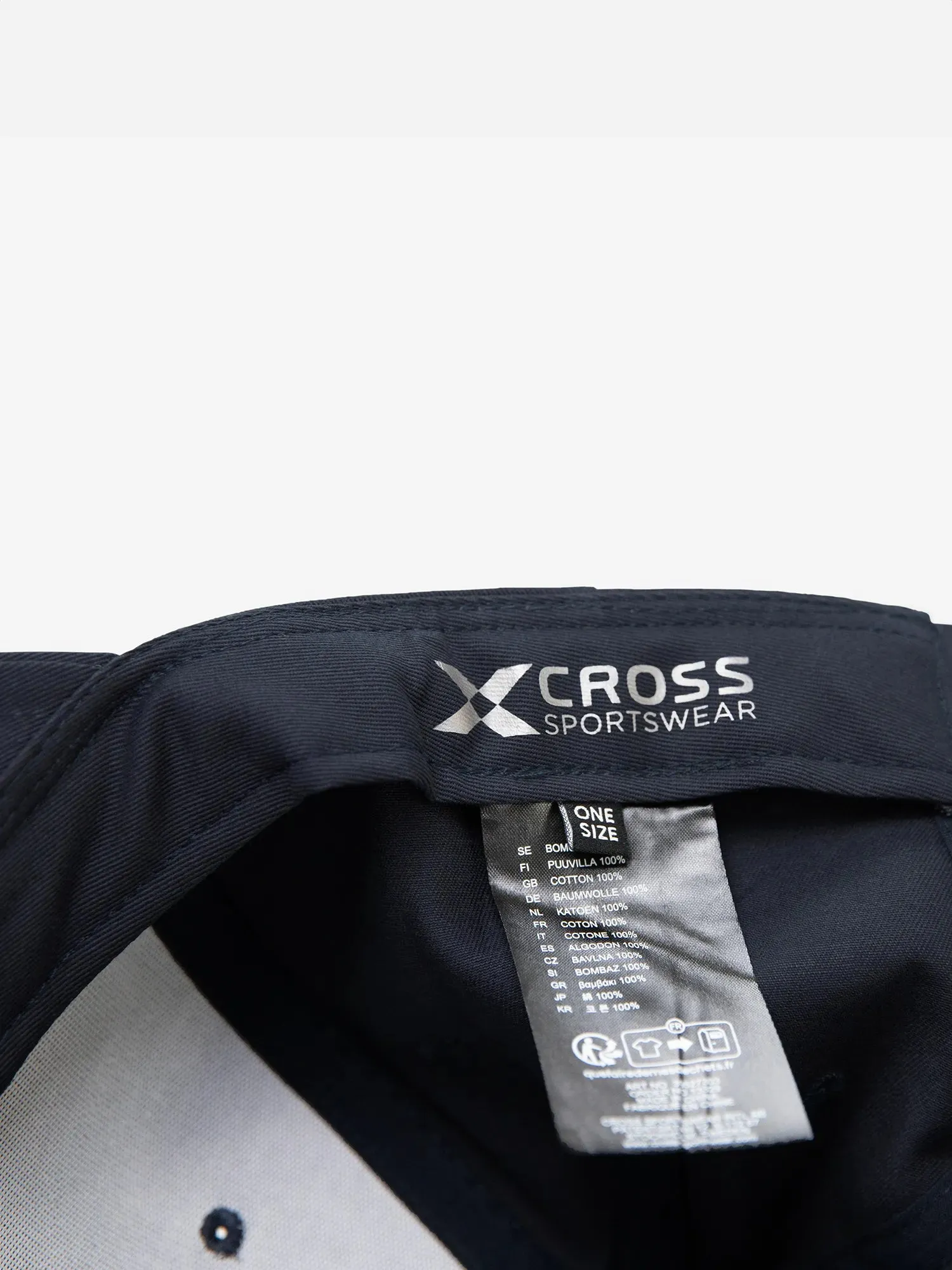 CLASSIC CAP Navy sold by Cross Sportswear product image thumbnail 5