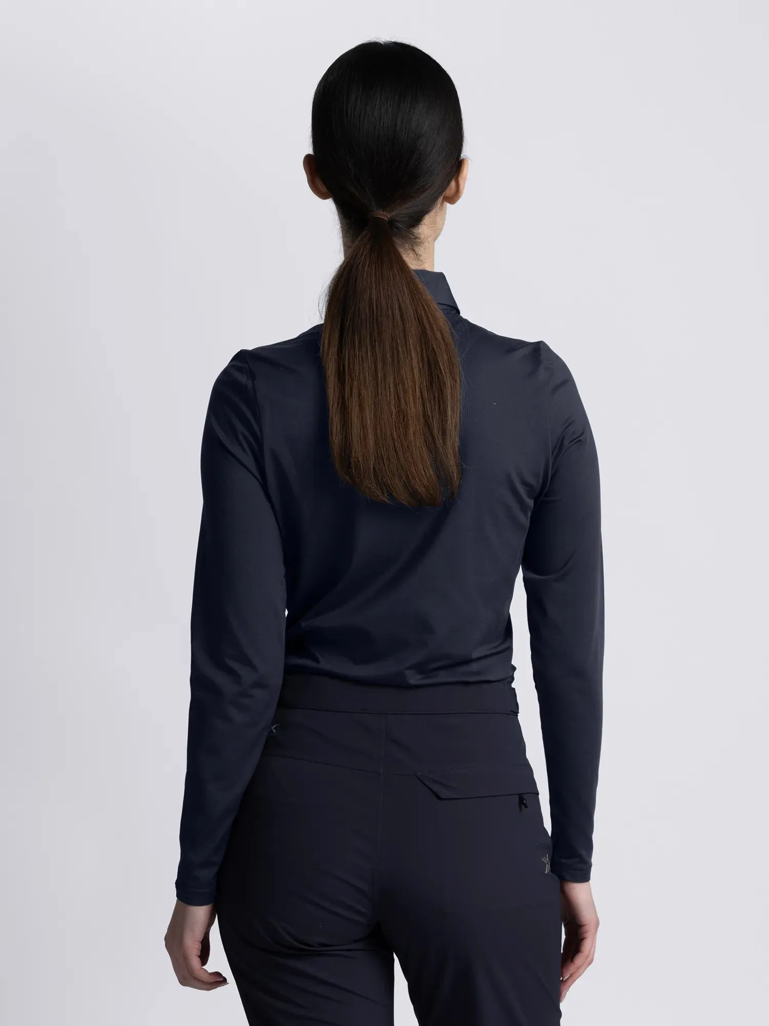 W NIKKI POLOSHIRT Navy sold by Cross Sportswear product image thumbnail 4
