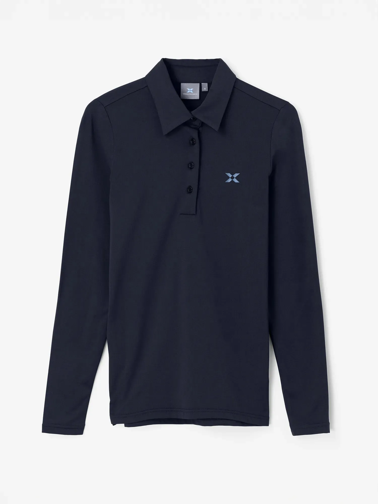 W NIKKI POLOSHIRT Navy sold by Cross Sportswear