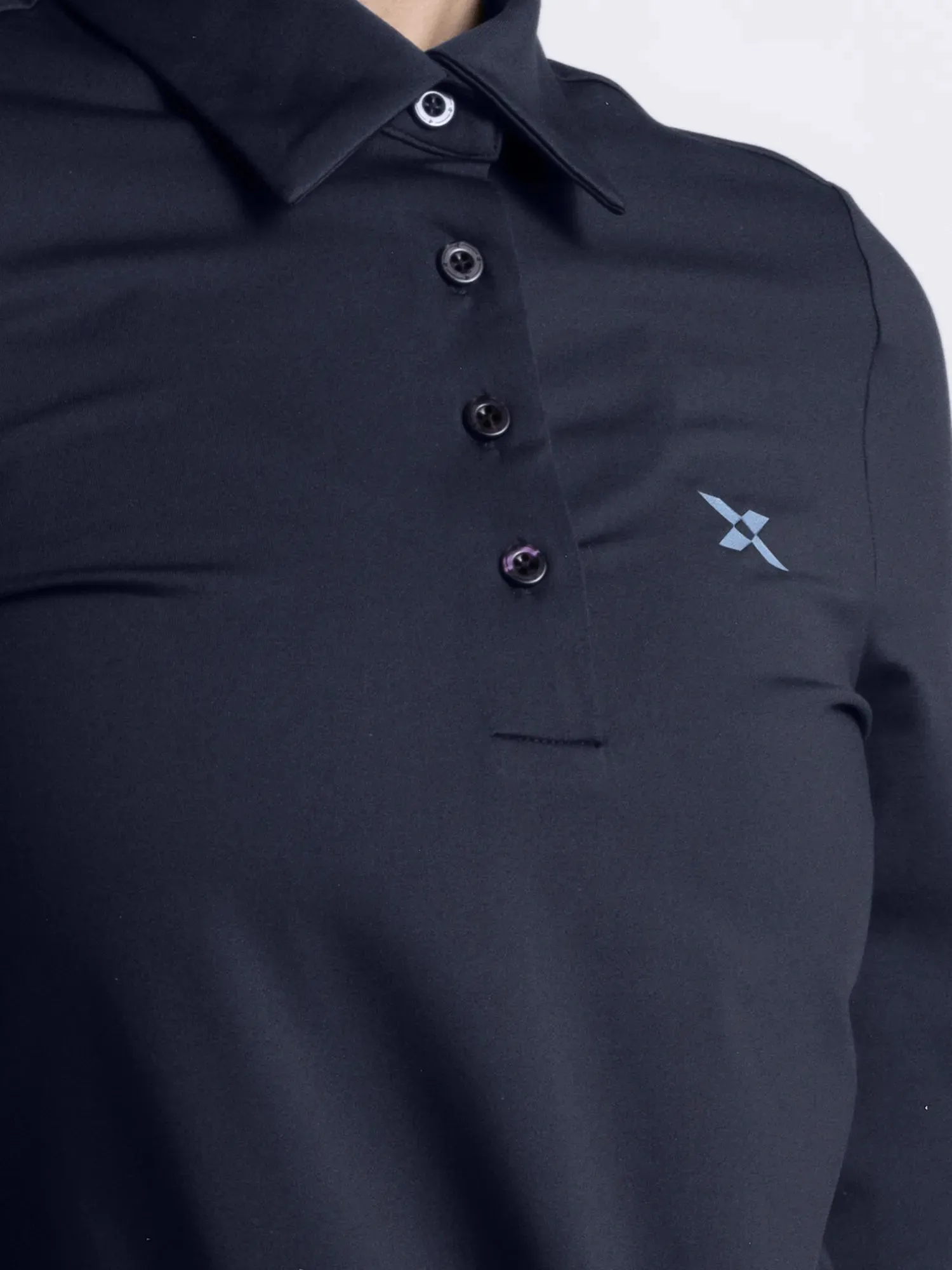 W NIKKI POLOSHIRT Navy sold by Cross Sportswear product image thumbnail 5