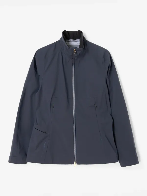 W CABOT JACKET Navy made by Cross Sportswear