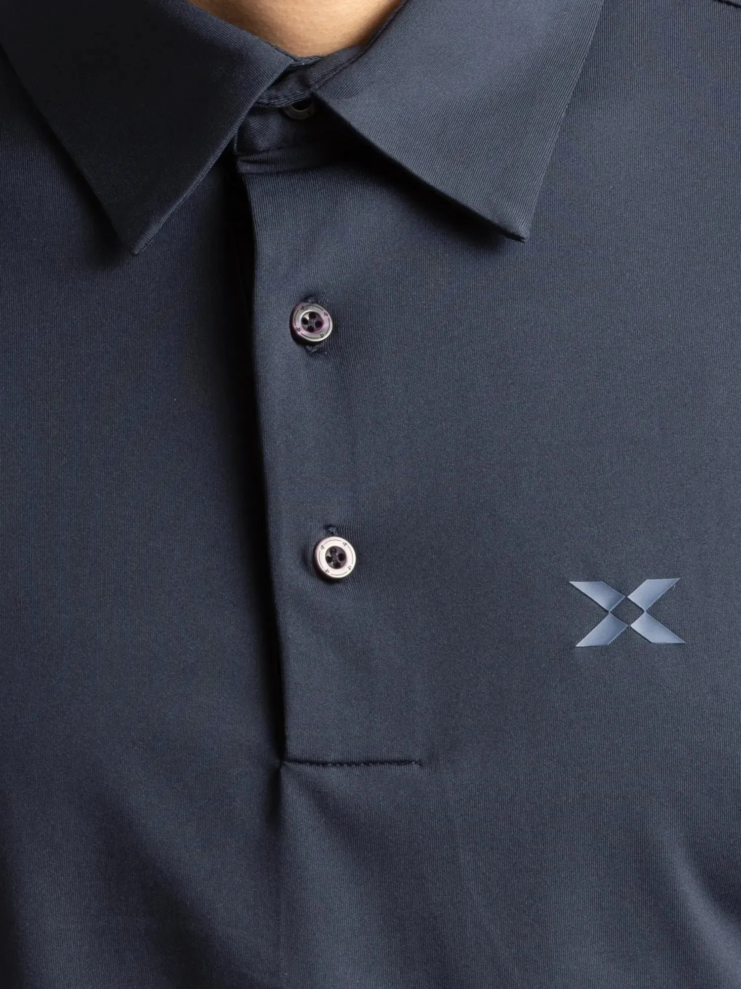 M NICK POLOSHIRT Navy sold by Cross Sportswear product image thumbnail 3