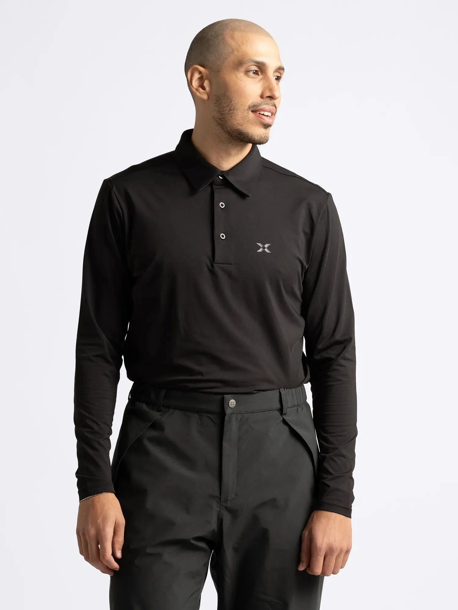 M NICK POLOSHIRT Black sold by Cross Sportswear product image thumbnail 2