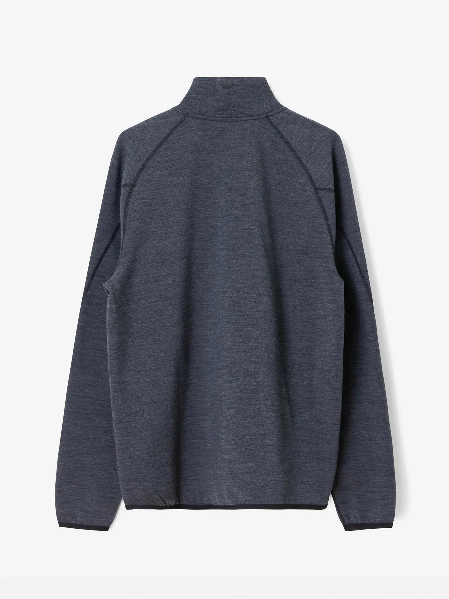 M JUSTIN 1/2 ZIP Mid Grey sold by Cross Sportswear product image thumbnail 3