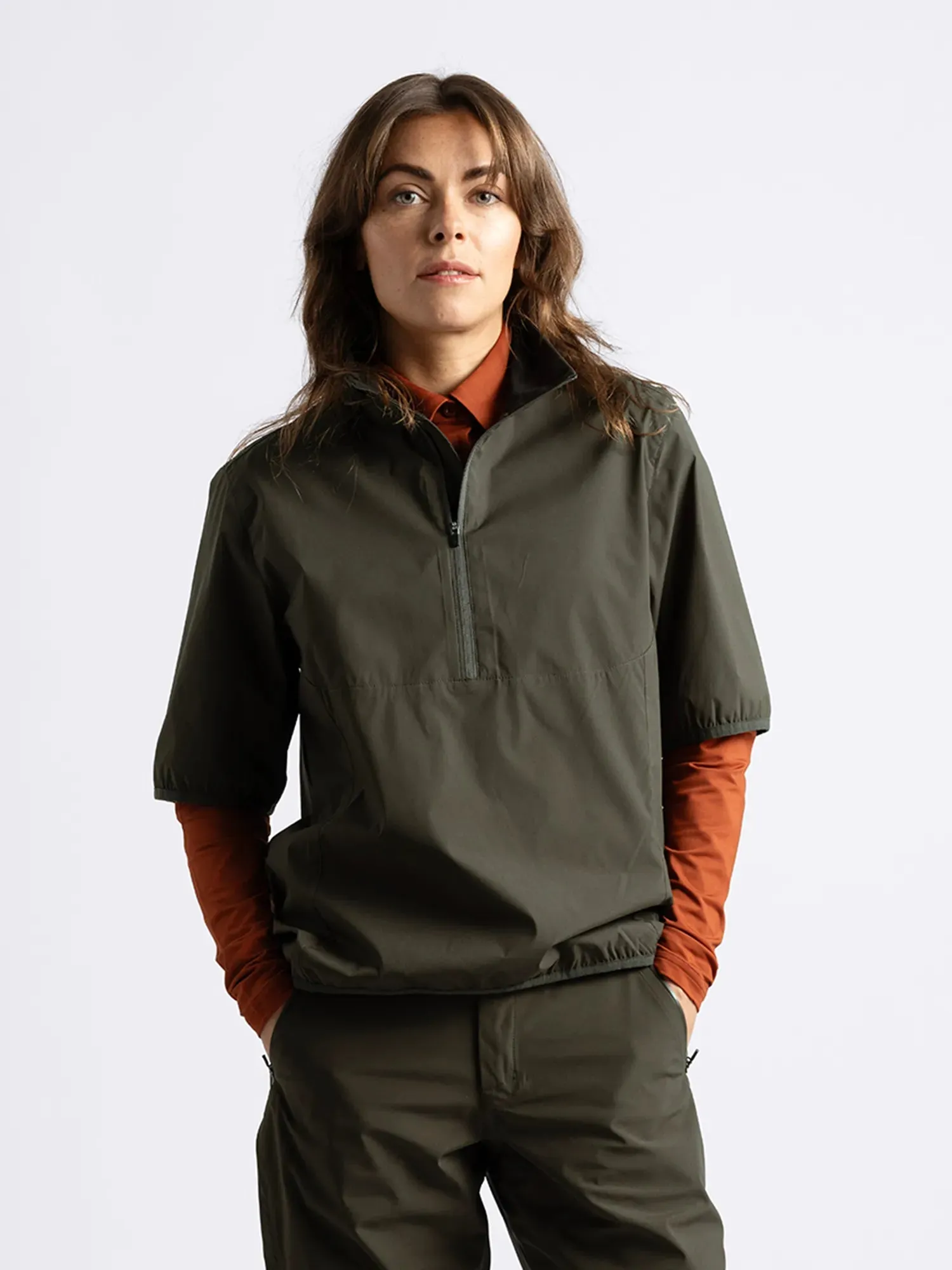 W PINE WINDBREAKER Dark Pine sold by Cross Sportswear product image thumbnail 2
