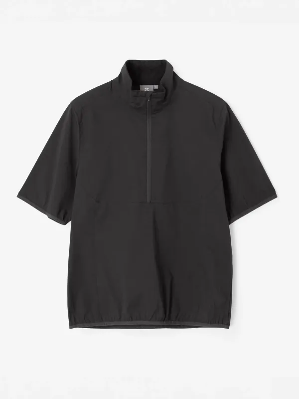 W PINE WINDBREAKER Black sold by Cross Sportswear