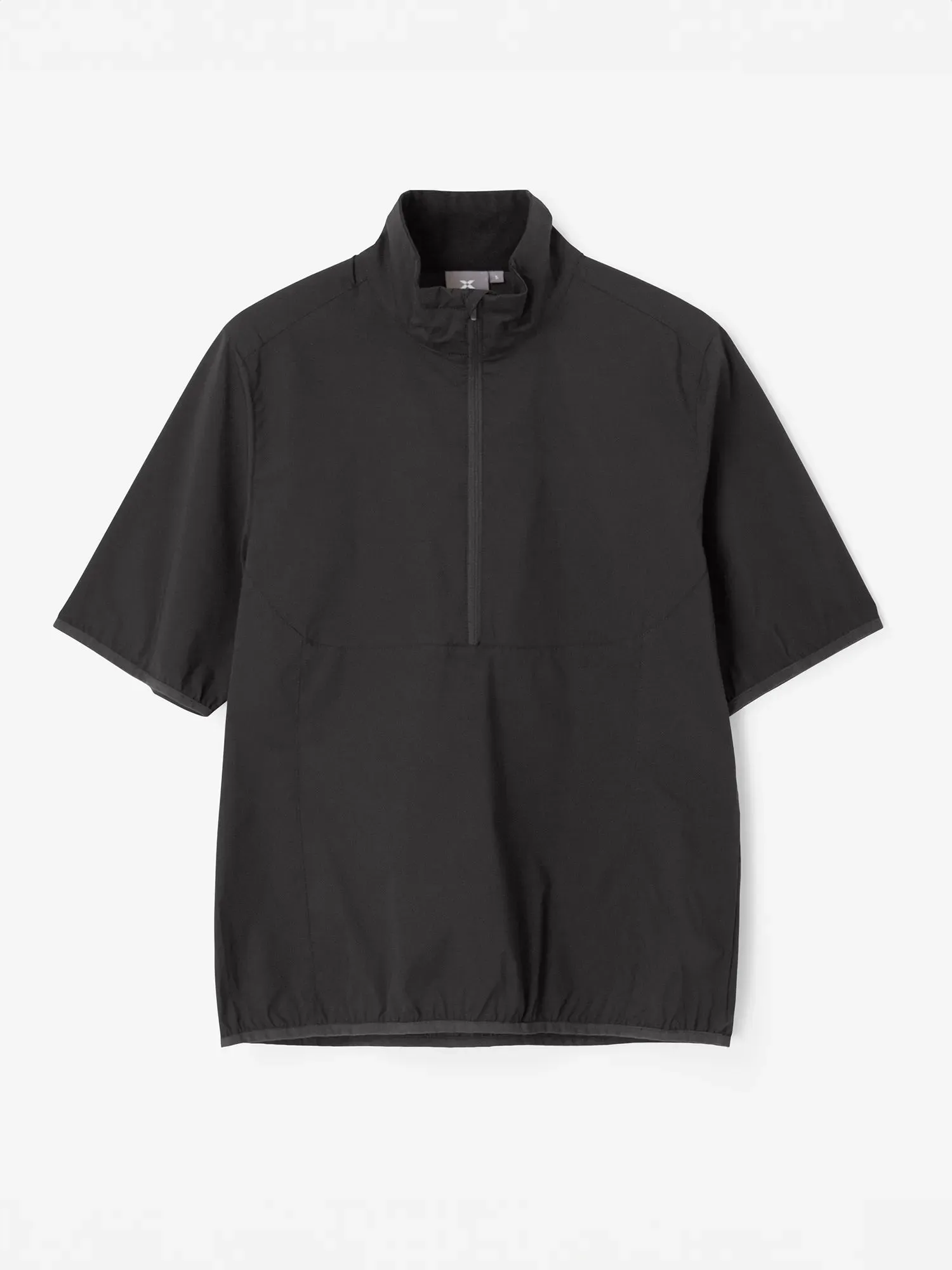 W PINE WINDBREAKER Black sold by Cross Sportswear