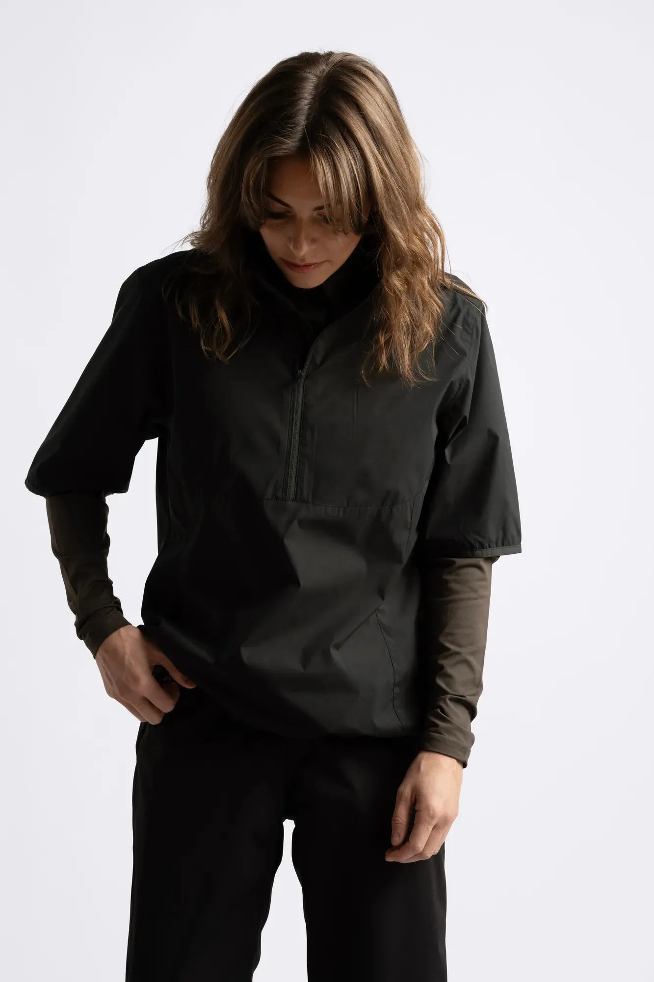 W PINE WINDBREAKER Black sold by Cross Sportswear product image thumbnail 4