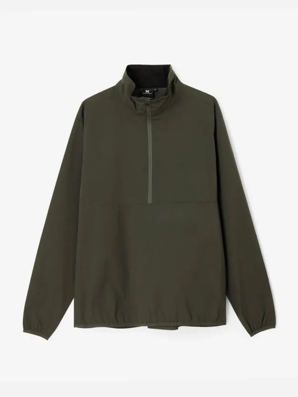 M ESSEX WINDBREAKER Dark Pine sold by Cross Sportswear