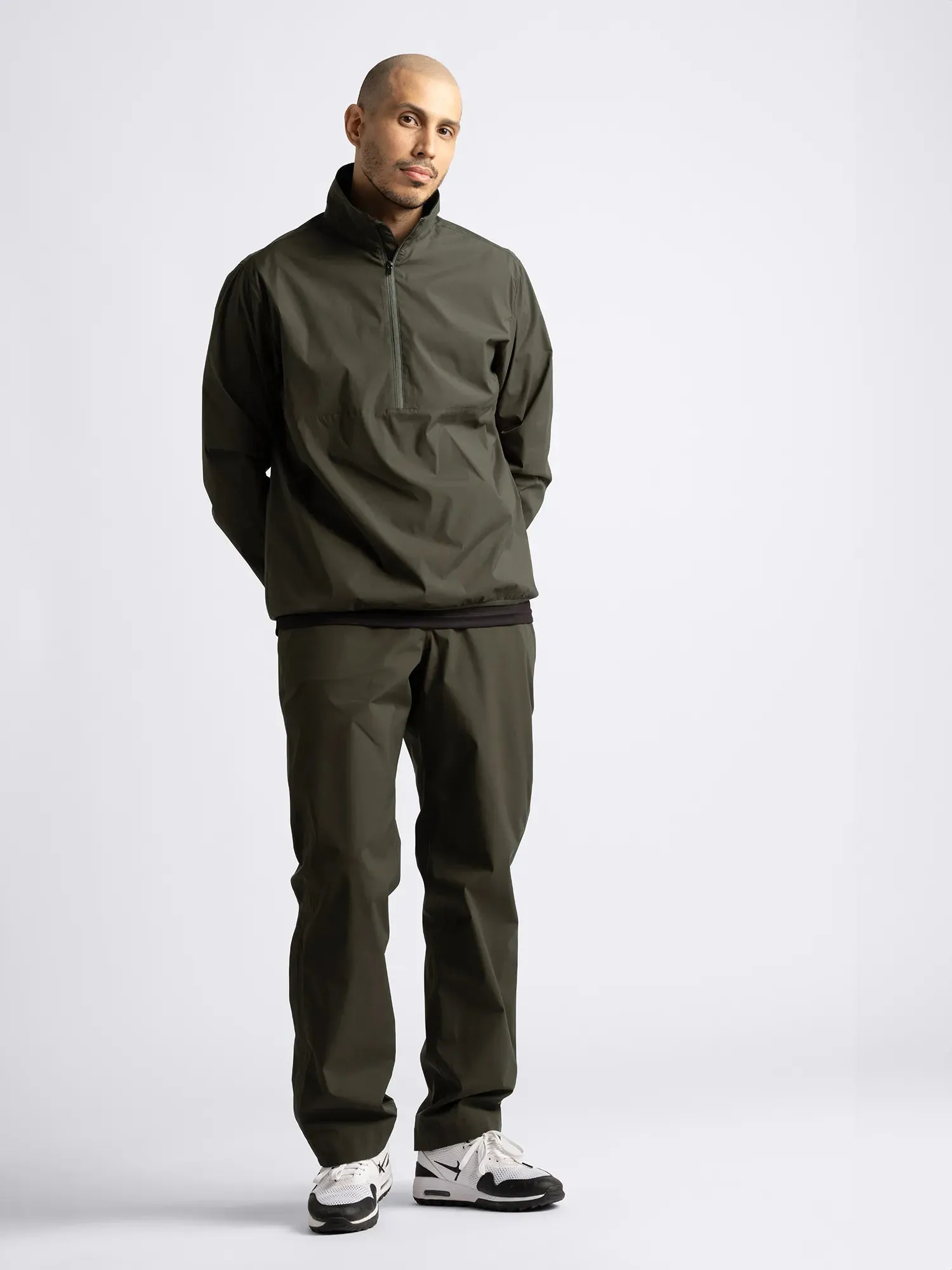 M ESSEX WINDBREAKER Dark Pine sold by Cross Sportswear product image thumbnail 3