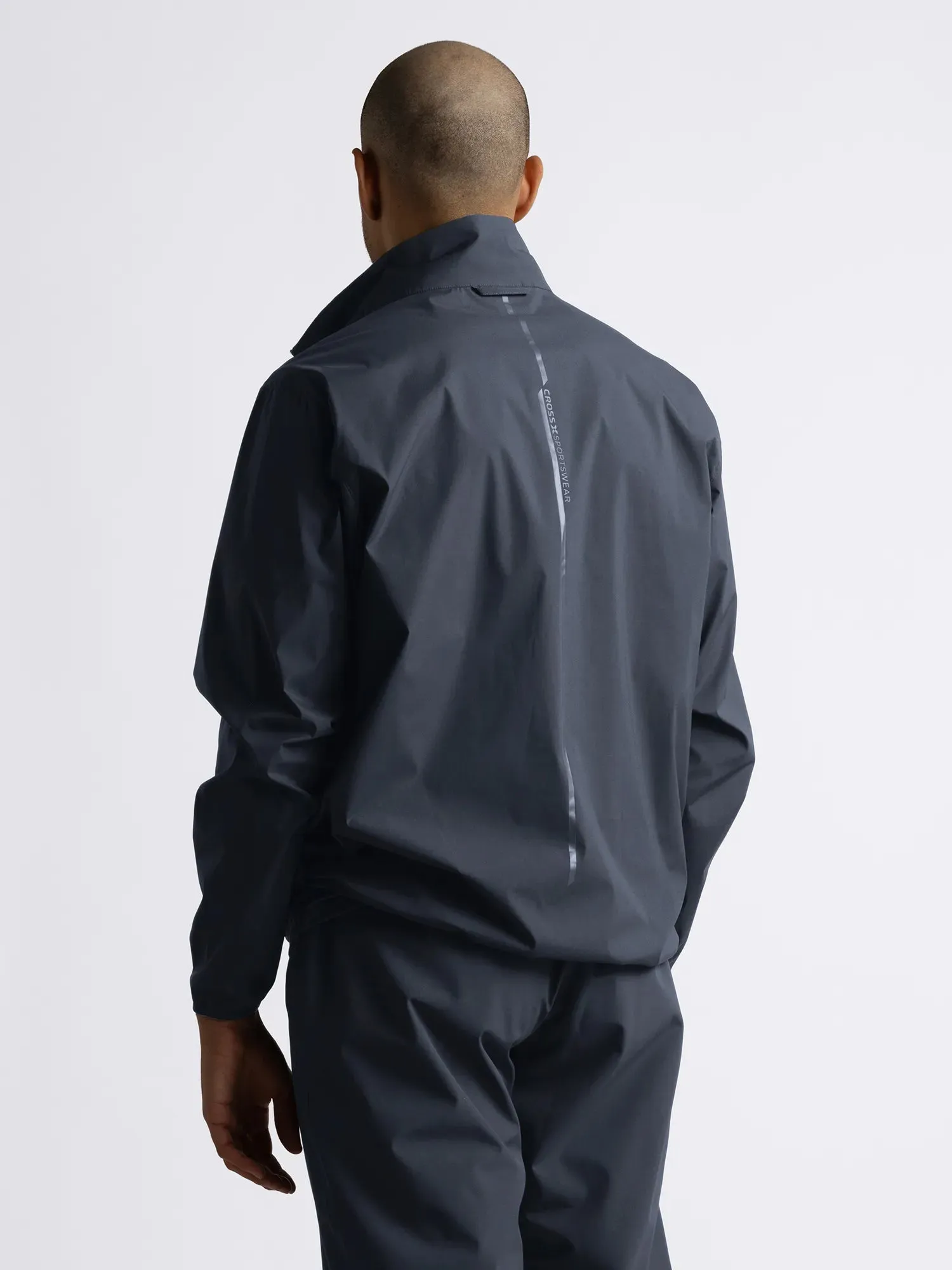 M ESSEX WINDBREAKER Navy sold by Cross Sportswear product image thumbnail 3