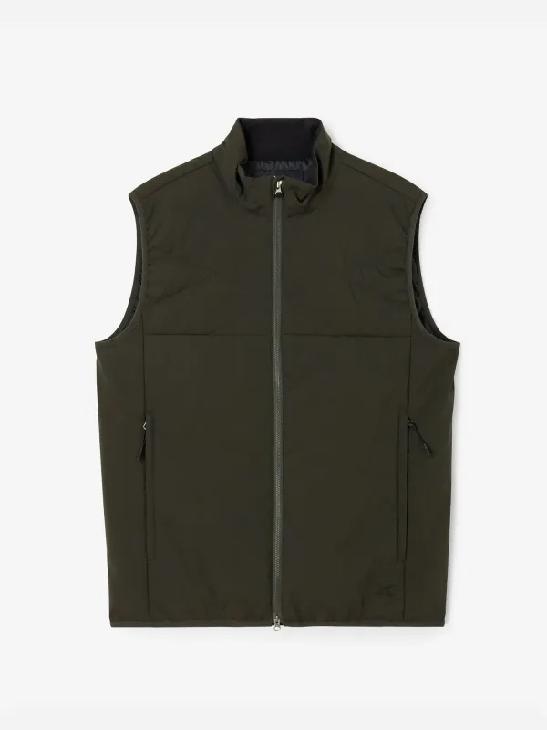 M CREEK WIND VEST Dark Pine sold by Cross Sportswear