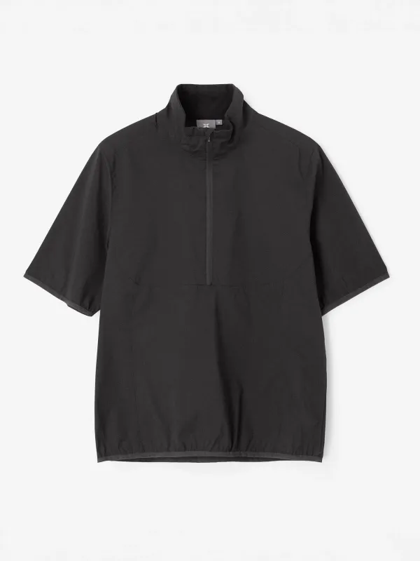 W PINE WINDBREAKER BLACK made by Cross Sportswear