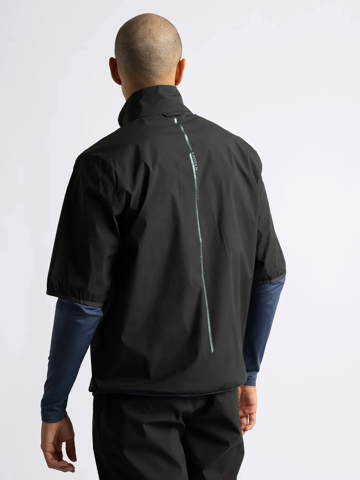 M PINE WINDBREAKER BLACK sold by Cross Sportswear product image thumbnail 2