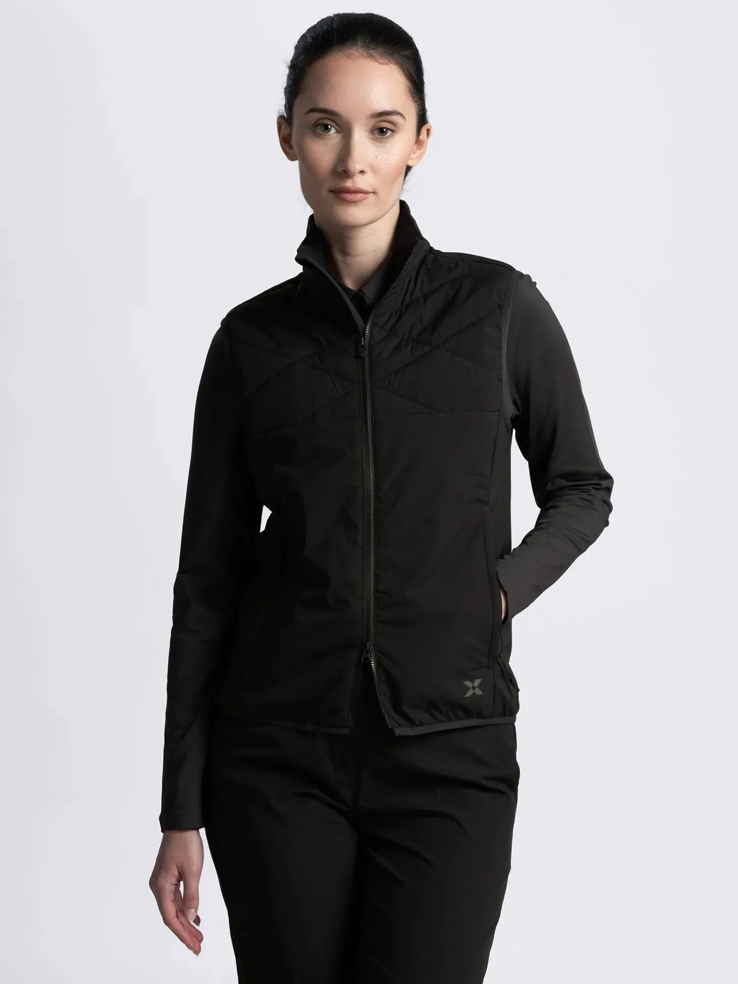 W CREEK WIND VEST BLACK sold by Cross Sportswear product image thumbnail 4