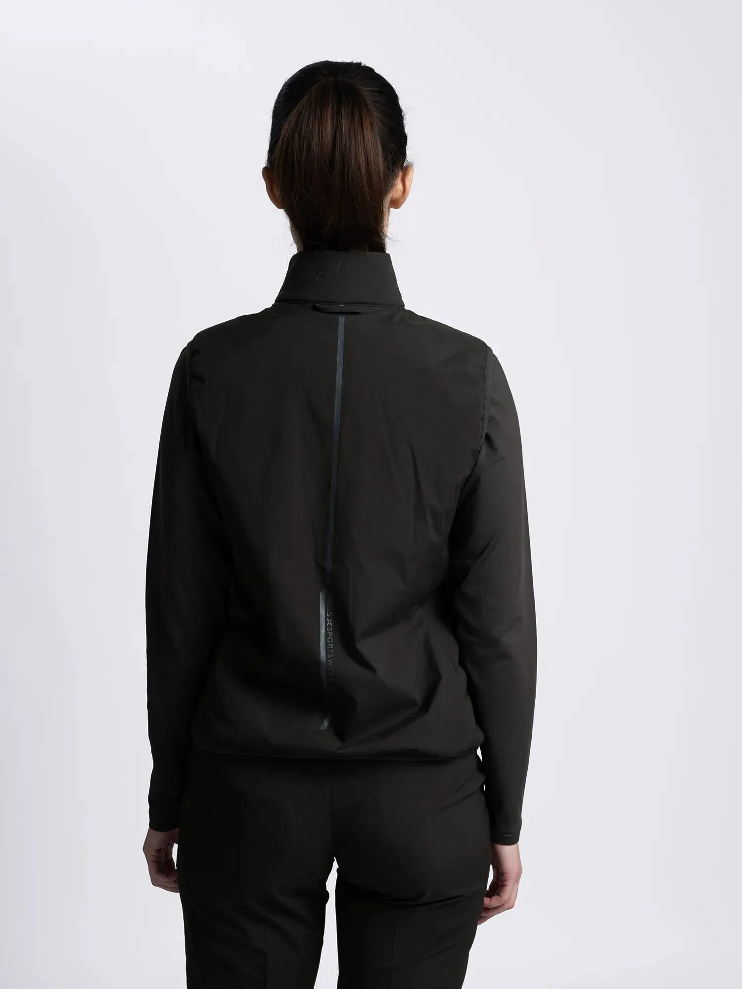 W CREEK WIND VEST BLACK sold by Cross Sportswear product image thumbnail 3