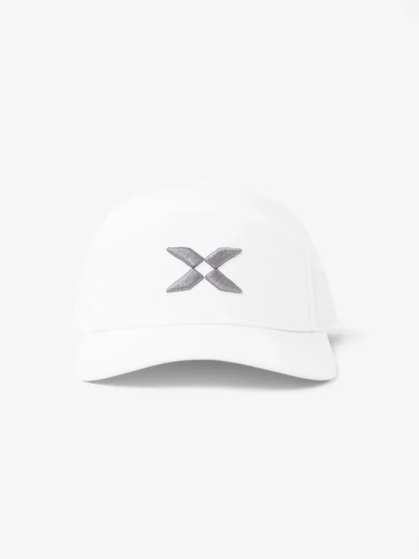 PLAYERS 3D CAP WHITE made by Cross Sportswear