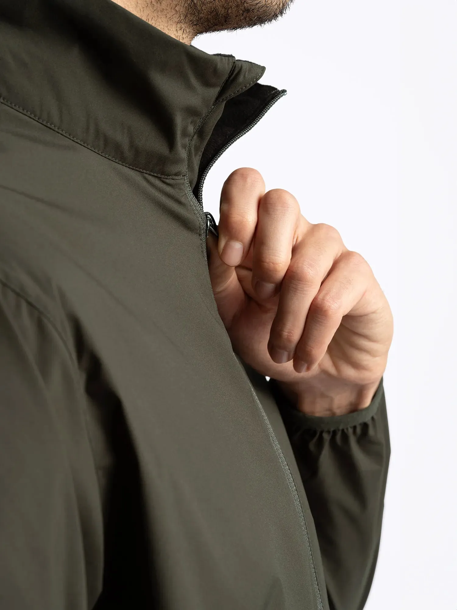 M ESSEX WINDBREAKER DARK PINE sold by Cross Sportswear product image thumbnail 5