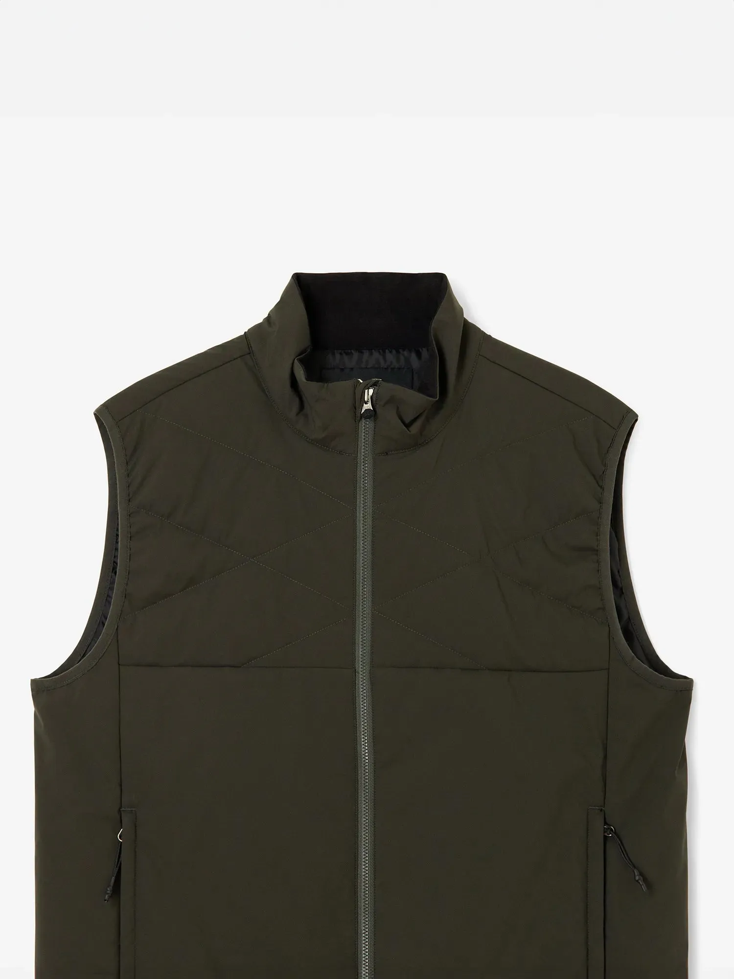M CREEK WIND VEST DARK PINE sold by Cross Sportswear product image thumbnail 3